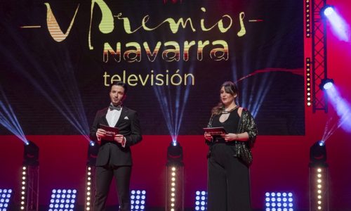 Javier Erro, artista invitado en los Premios Navarra TV